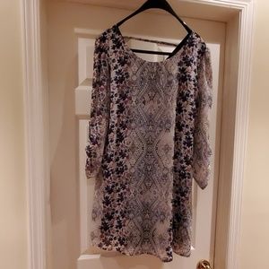 Speechless shift dress (juniors large)